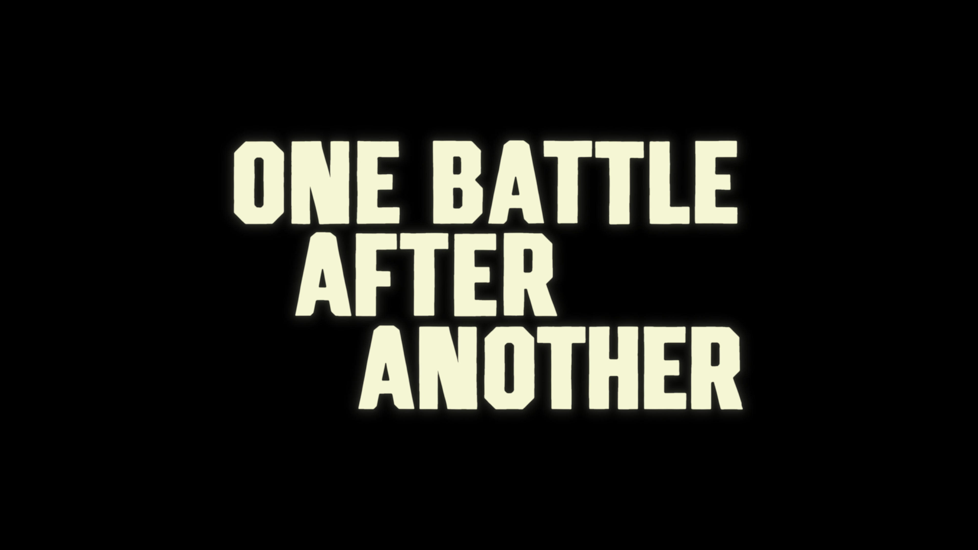 One Battle After Another
